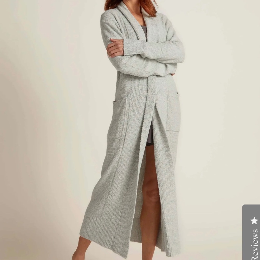 Bamboo Plush Long Cardigan S/M